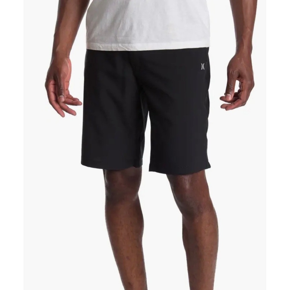 Hurley Hybrid Walkshort Mens Black 38 4-Way Stretch Quick Dry Reflective‎ Shorts